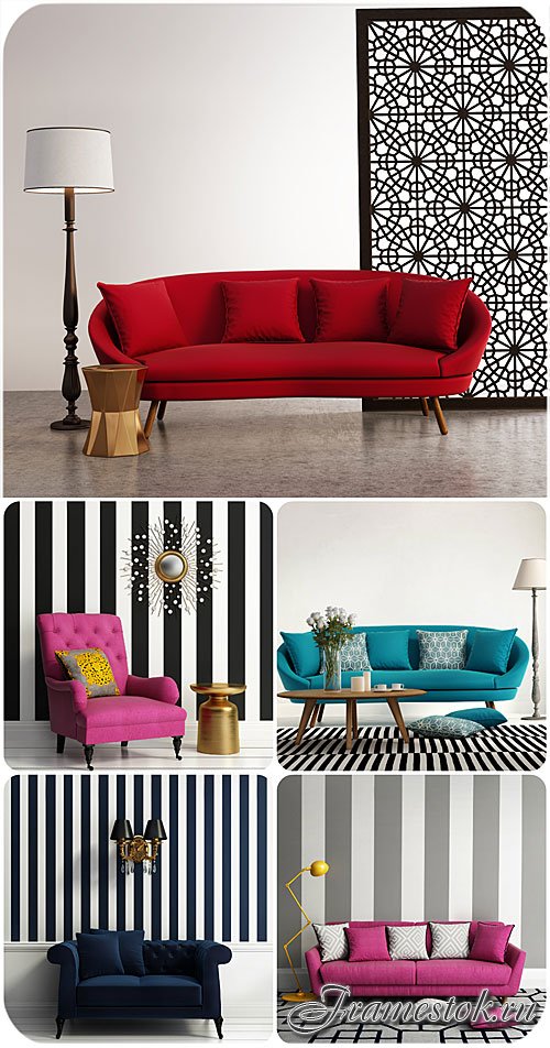  ,   / Living room design, interior design living room - Stock Photo