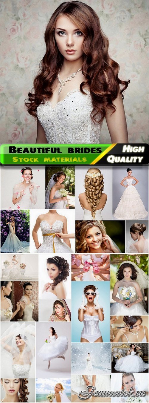 Beautiful brides and wedding - 25 HQ Jpg