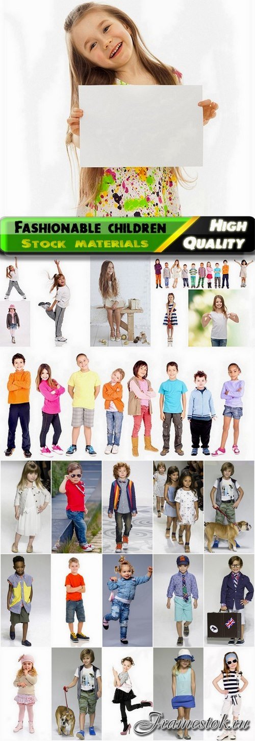 Kids model and fashionable children Stock images 2 - 25 HQ Jpg