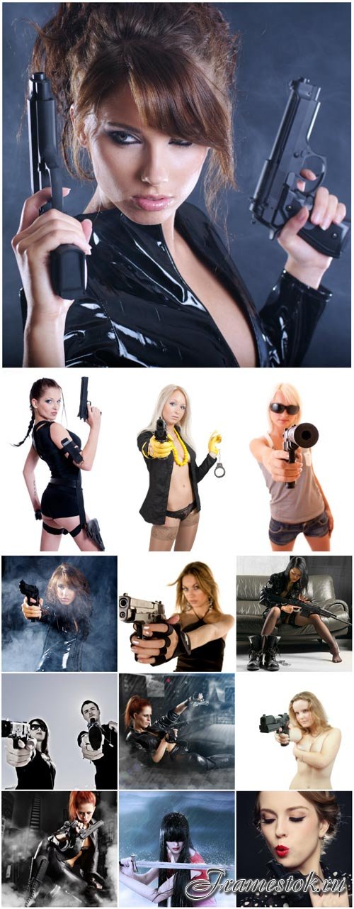 Awesome girls with guns