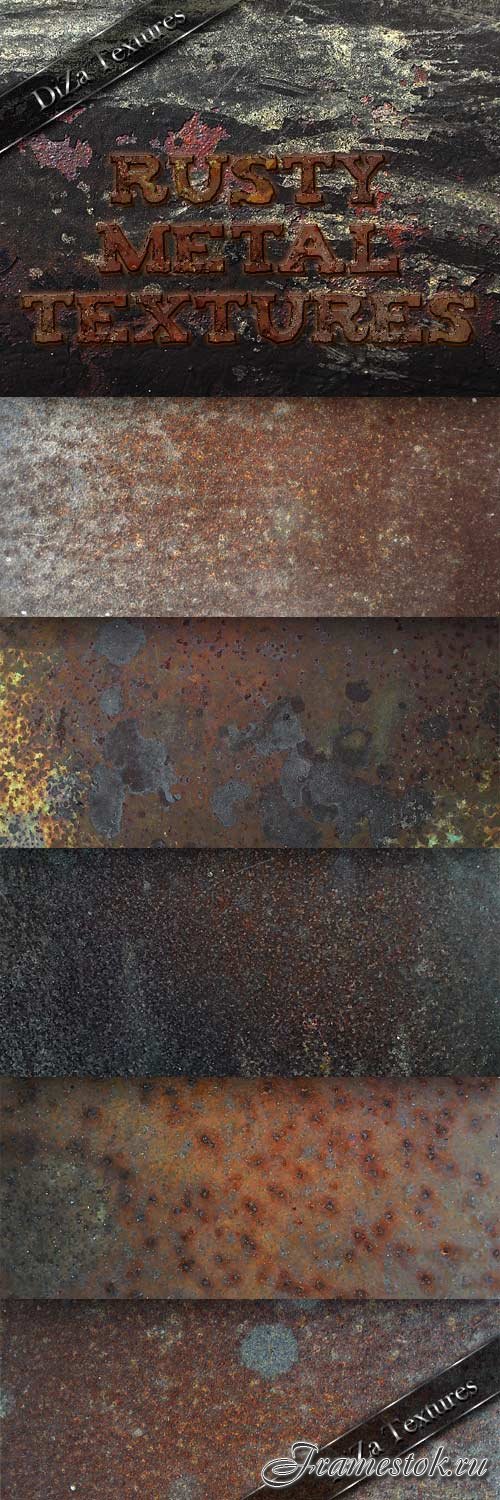 Rusty metal textures