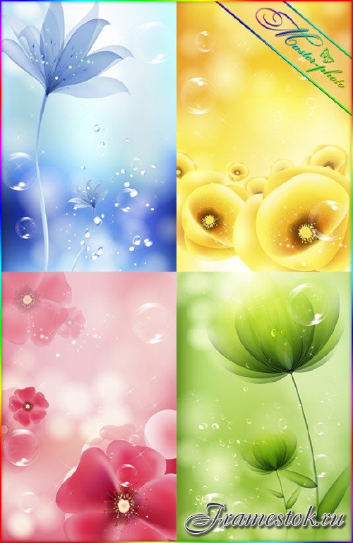   PSD    - Colour_Flowers