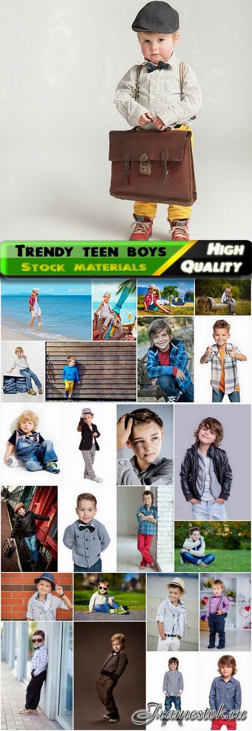 Trendy and fashionable teen boys - 25 HQ Jpg