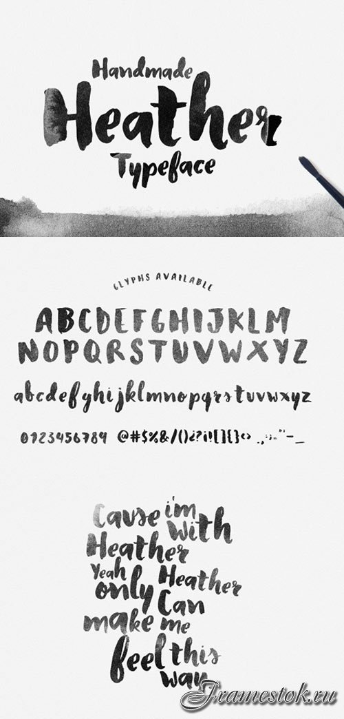 Heather Typeface font