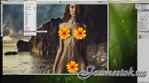   photoshop Collage Nude