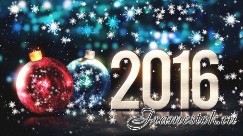 New Year festive footage 2016