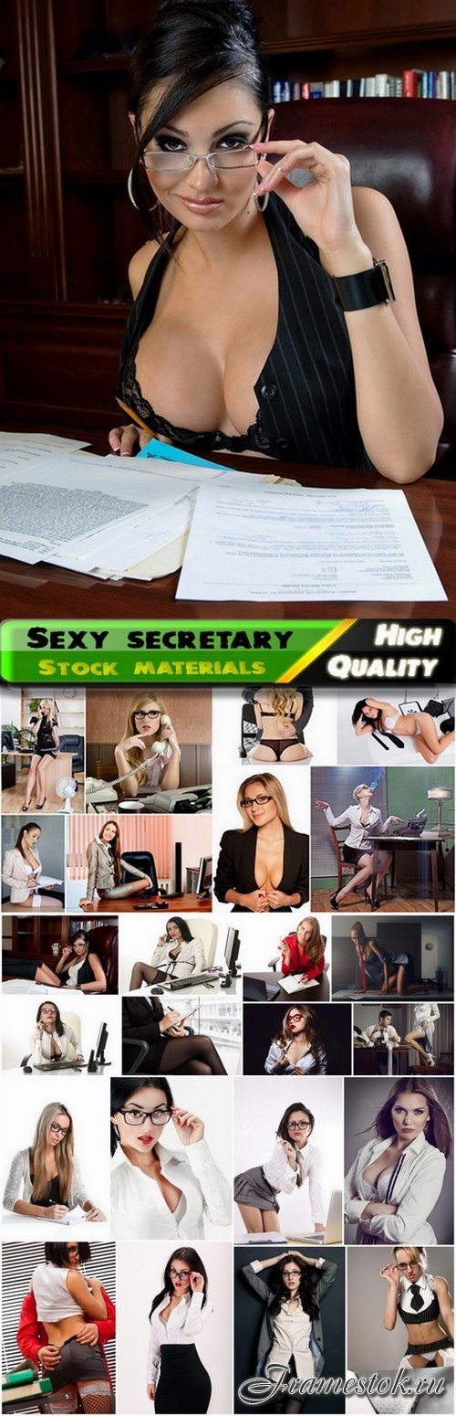 Sexy secretary in the workplace - 25 HQ Jpg