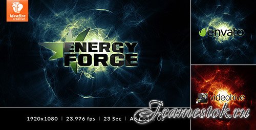 Energy Force - Logo Intro - Project for After Effects (Videohive)