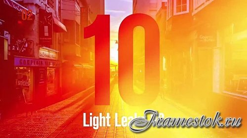 10 Light Leaks V2 - Motion Graphic