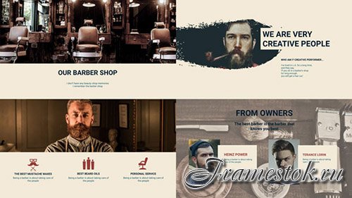 Barber Shop Presentation - Project for After Effects (Videohive)