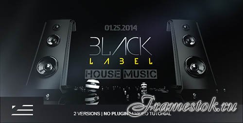 Black Label | Club Event Promo - Project for After Effects (Videohive)