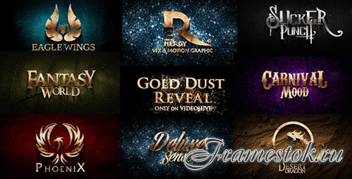 Gold Dust Reveal - Project for After Effects (Videohive)