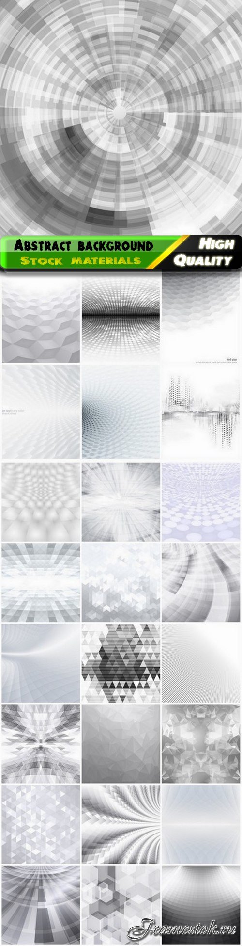 Abstract gray creative technological background 25 Eps