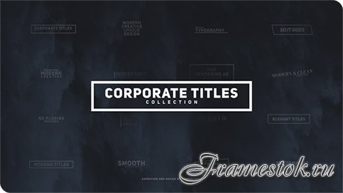 Corporate Titles Pack - Project for After Effects (Videohive)