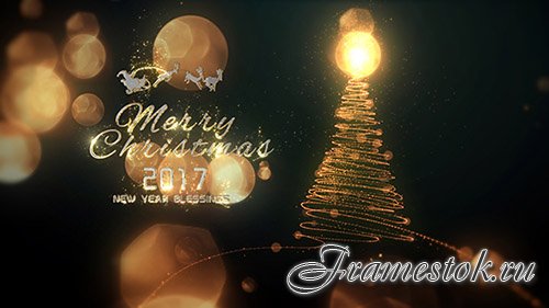 Christmas Particle Logo - Project for After Effects (Videohive)