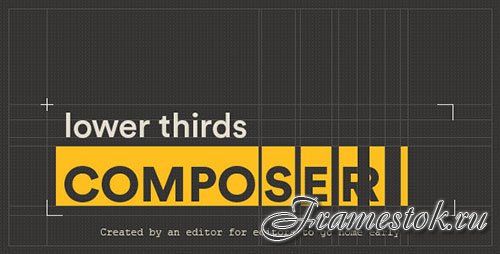Lower Thirds Composer - After Effects Script (Videohive)
