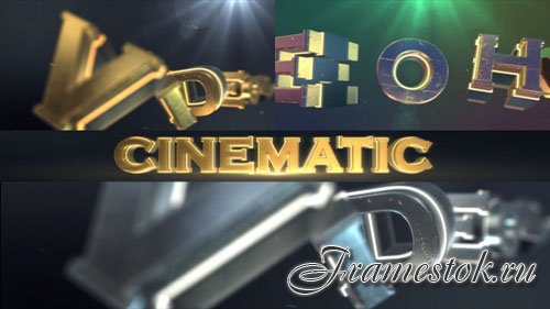 Cinematic Logo Text Reveal - Project for After Effects (Videohive)