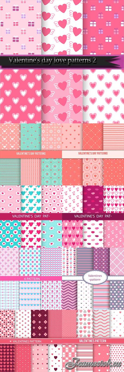 Valentine's day love patterns 2