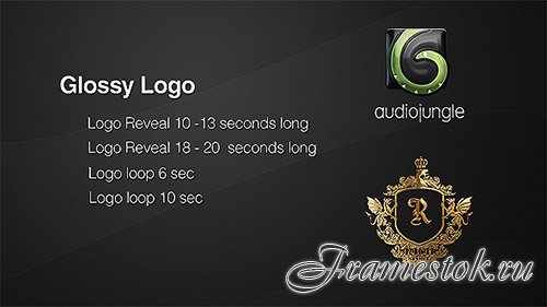 Glossy Logo | Reflection Logo Loop - Project for After Effects (Videohive)
