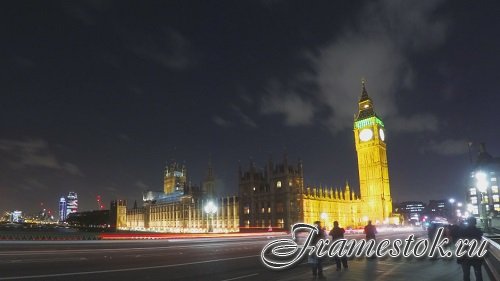 London Night Palace Of Westminster
