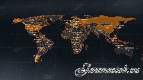 World Map 18811993 - Project for After Effects (Videohive)