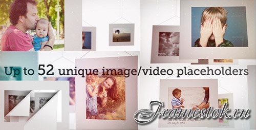 White Frames Slideshow - Project for After Effects (Videohive) 
