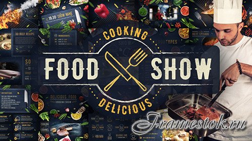 Cooking Delicious Food Show - Project for After Effects (Videohive)