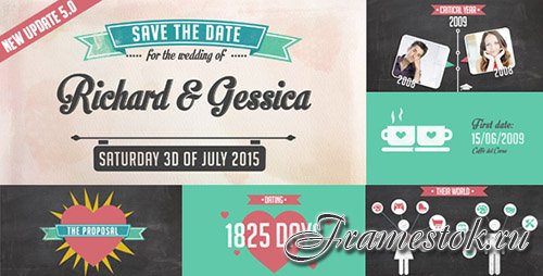 The Story of Us - Wedding Invitation - Project for After Effects (Videohive)