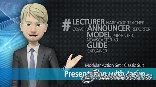 Presentation With Jason: Classic Suit - Project for After Effects (Videohive)