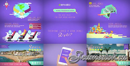 Travel Deals And Discounts - Project for After Effects (Videohive)