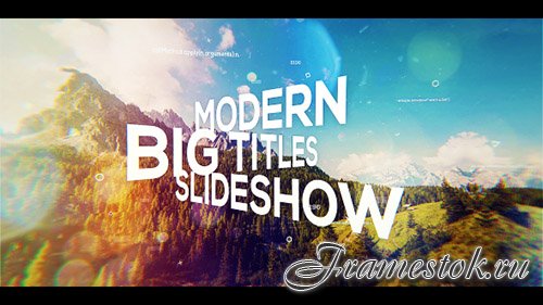 Big Titles Slideshow 19844717 - Project for After Effects (Videohive)