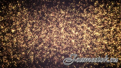 Golden Particles  Effect