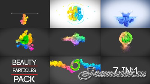 Beauty Particles Logo Pack - Project for After Effects (Videohive) 