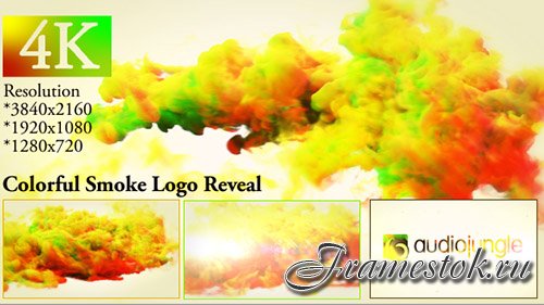 Colorful Smoke Logo Reveal 20000622 - Project for After Effects (Videohive) 