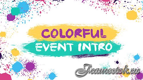 Colorful Event Intro - Project for After Effects (Videohive) 