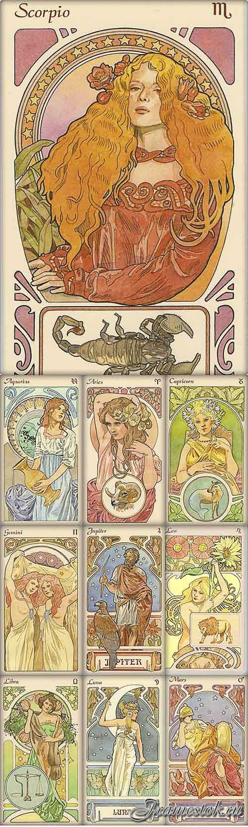 Art Deco Horoscope