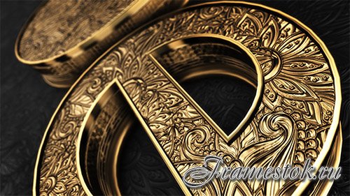 Black Gold Logo V4 - Project for After Effects (Videohive) 