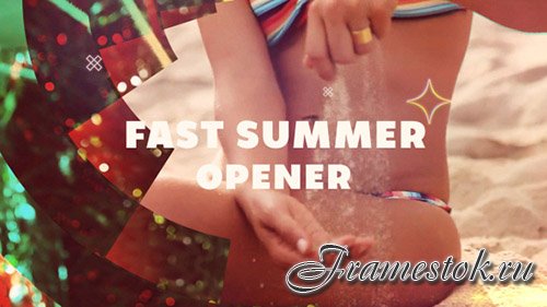 Fast Summer Opener - Project for After Effects (Videohive) 