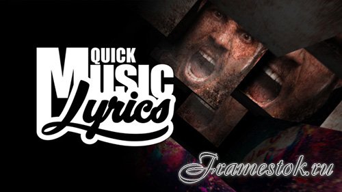 Quick Music Lyrics - Project for After Effects (Videohive)