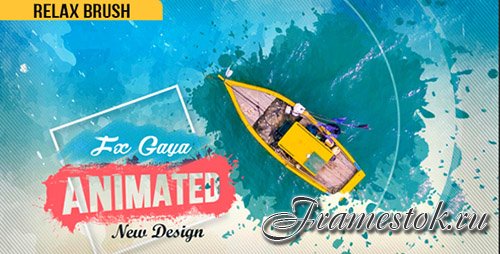 Relax Brush Slideshow - Project for After Effects (Videohive)