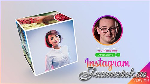 Instagram Promo Cube Gallery - Project for After Effects (Videohive)