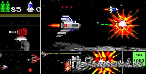 Logo Arcade Game 8 Bit - Project for After Effects (Videohive)