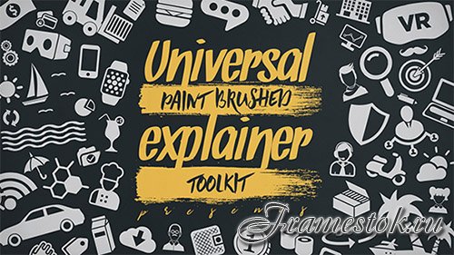 Universal Paint Brushed Explainer Toolkit - Project for After Effects (Videohive)