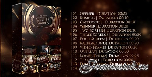 Gold Awards 20268254 - Project for After Effects (Videohive)