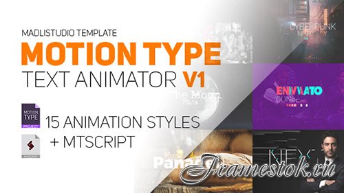 Motion Type - Text Animator - After Effects Scripts (Videohive)