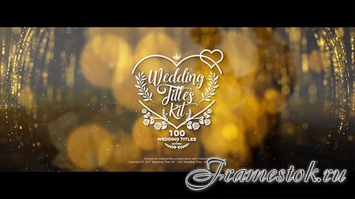 Wedding Titles Kit - 100 Titles - Project for After Effects (Videohive)