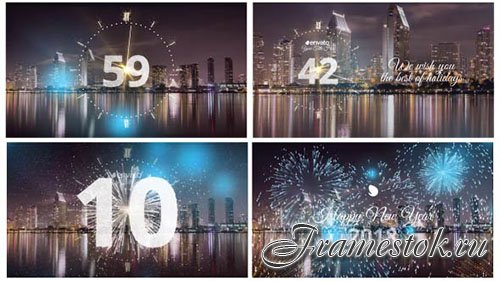 Silver New Year Countdown 2018 - Project for After Effects (Videohive)