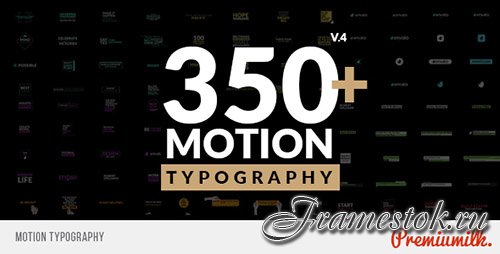 Motion Typography 20645019 - Project for After Effects (Videohive)