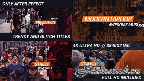 HipHop Urban Opener - Project for After Effects (Videohive) 