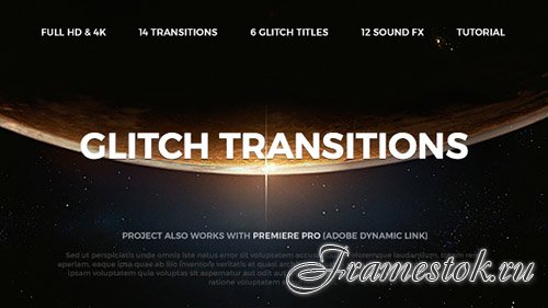 Glitch Transitions 20479670 - Project for After Effects (Videohive)